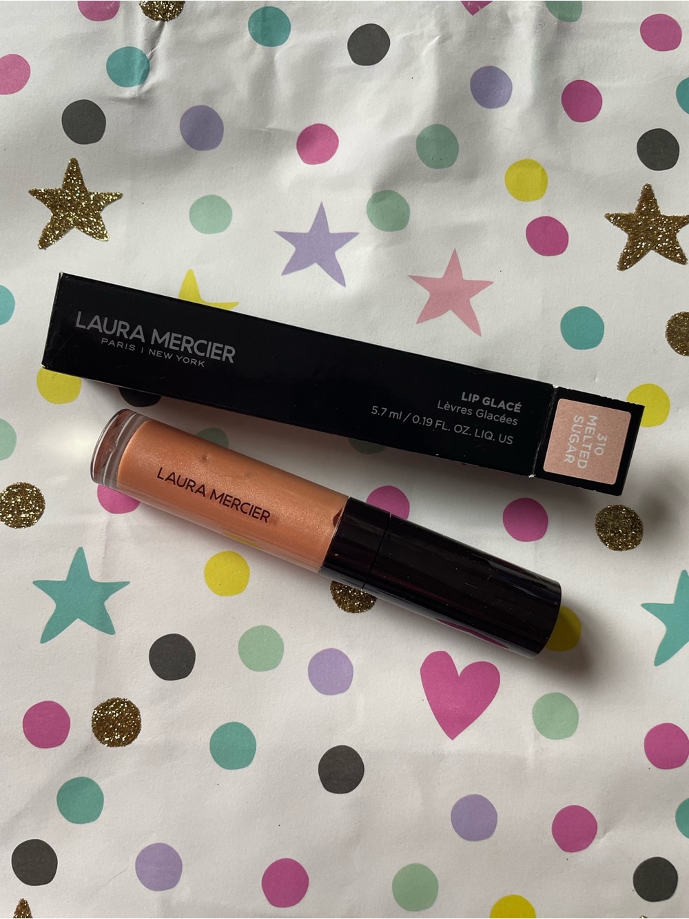 Laura Mercier Lip Glacé in Melted Sugar 310